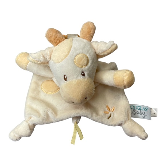 Douglas Baby 2021 Giraffe Lovey Teether Ring Stuffed Plush Security Blanket - Picture 2 of 11